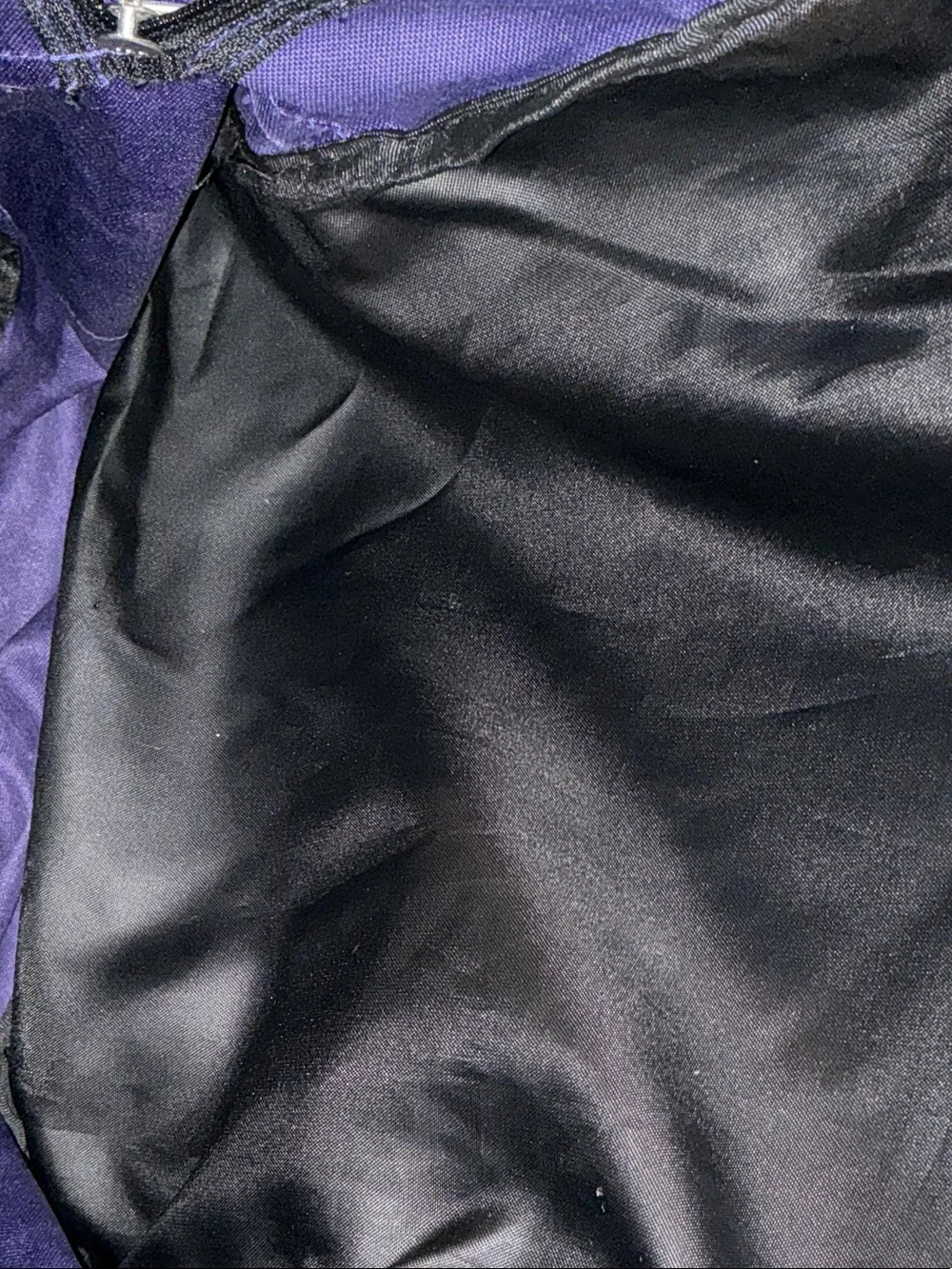 Jansport Purple Backpack with Black Accents